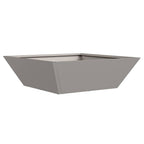 Vaso da giardino 5 pcs Ruggine 50 x 50 x 15 cm