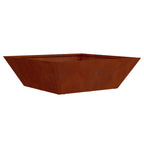 Vaso da giardino 5 pcs Ruggine 50 x 50 x 15 cm