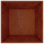 Vaso da giardino 5 pcs Ruggine 50 x 50 x 15 cm