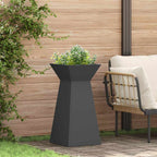 Vaso a Pilastro Nero 35 x 35 x 73 cm