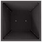 Vaso a Pilastro 2 pcs Nero 35 x 35 x 73 cm