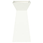 Vaso a Pilastro Bianco 35 x 35 x 73 cm