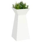 Vaso a Pilastro Bianco 35 x 35 x 73 cm
