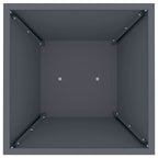 Vaso a Pilastro Antracite 35 x 35 x 73 cm