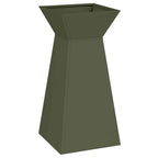 Vaso a Pilastro 2 pcs Oliva 35 x 35 x 73 cm