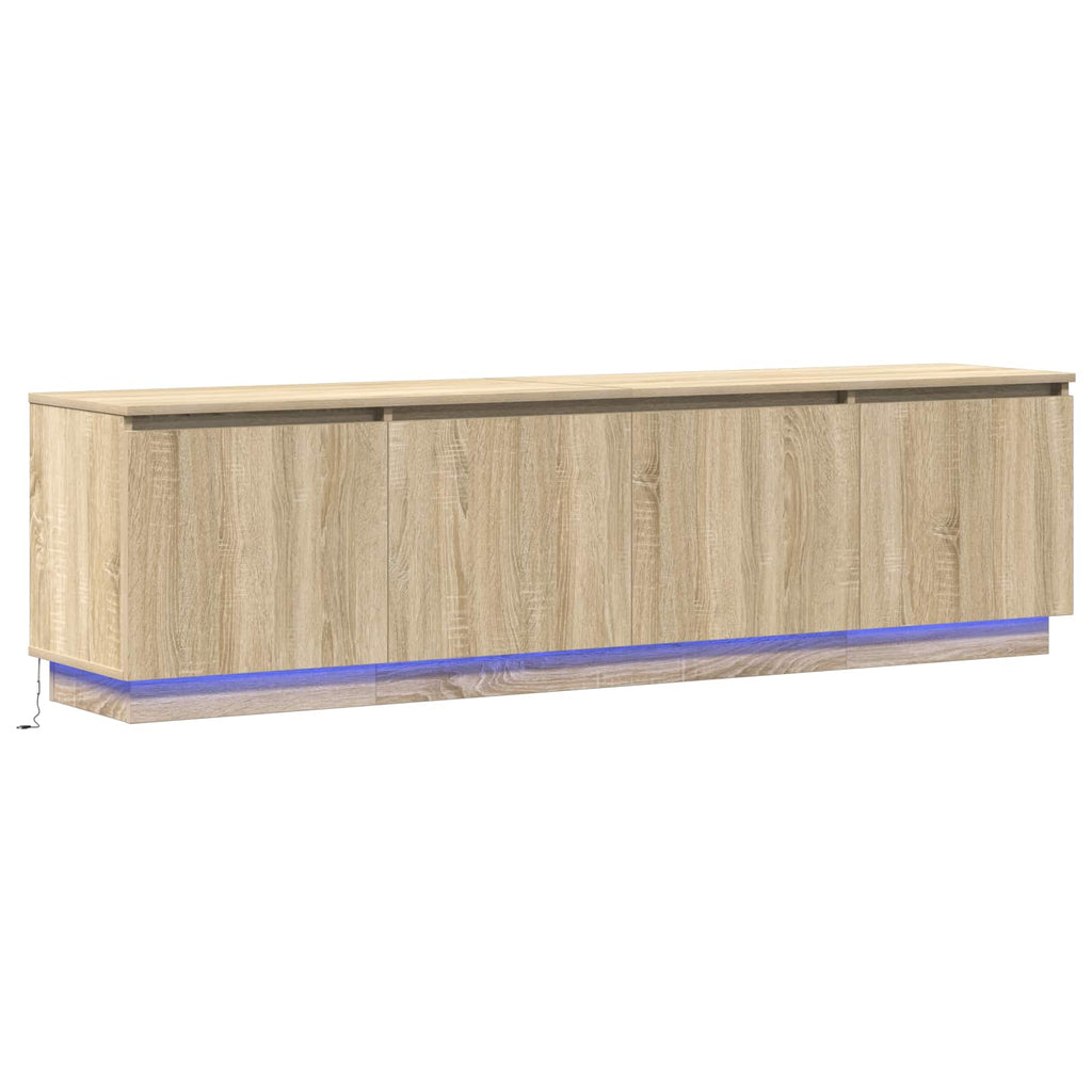 Mobile TV Rovere Sonoma 180 x 38 x 49 cm Legno multistrato