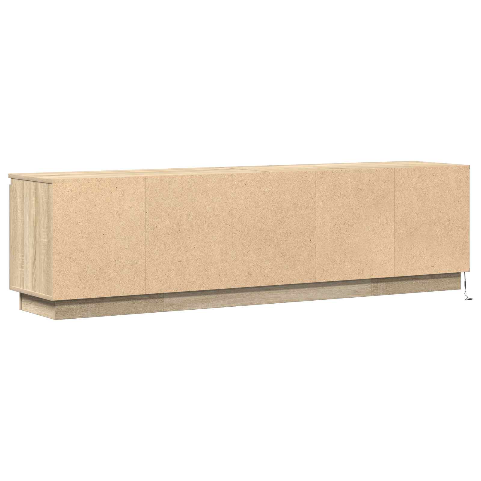 Mobile TV Rovere Sonoma 180 x 38 x 49 cm Legno multistrato