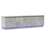 Mobile TV Grigio cemento 180 x 38 x 49 cm Legno multistrato
