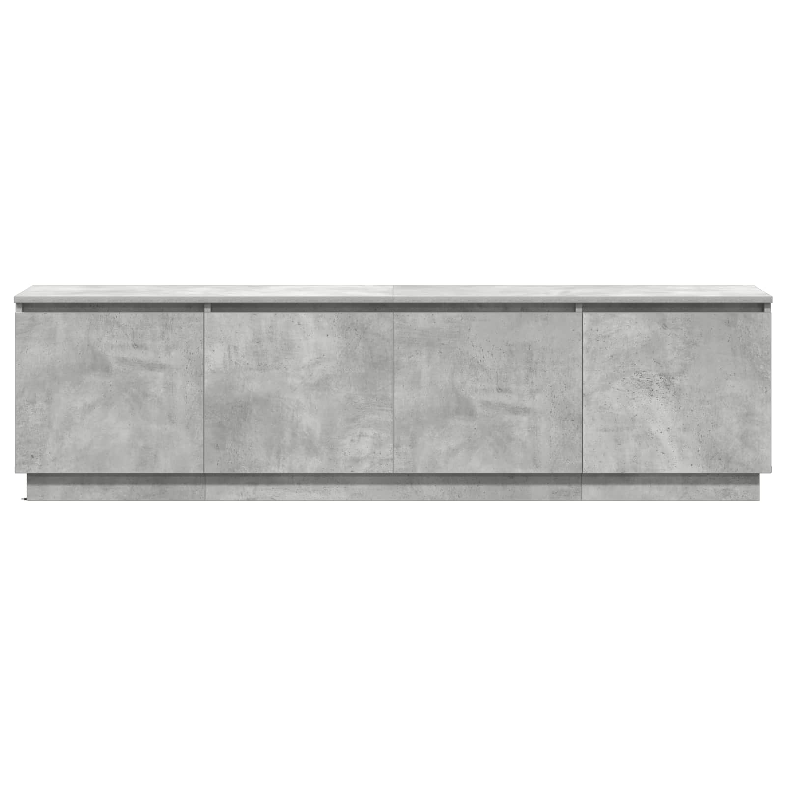 Mobile TV Grigio cemento 180 x 38 x 49 cm Legno multistrato