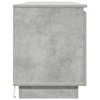 Mobile TV Grigio cemento 180 x 38 x 49 cm Legno multistrato