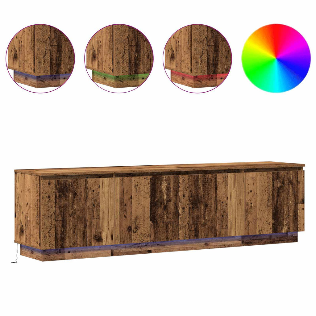 Mobile TV Legno vecchio 180 x 38 x 49 cm Legno multistrato