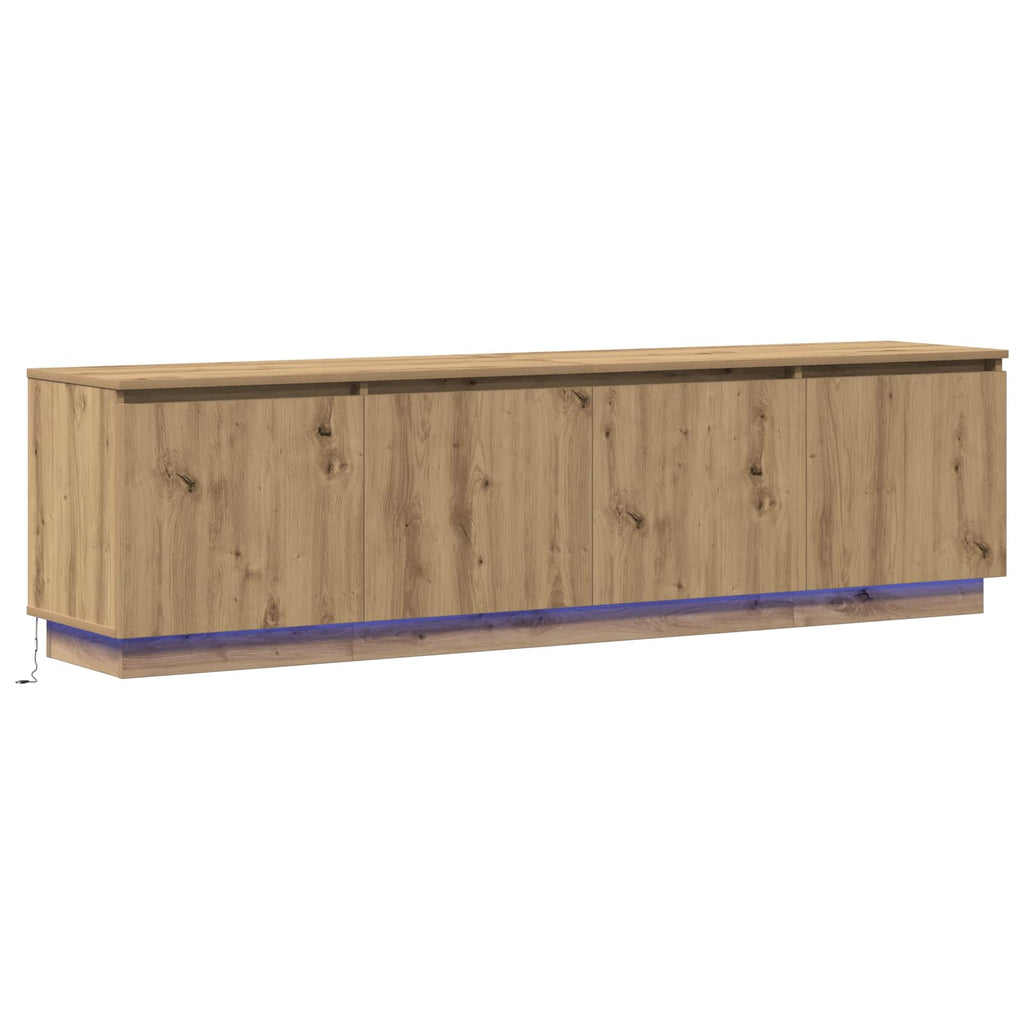 Mobile TV Rovere artigianale 180 x 38 x 49 cm Legno multistrato