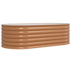 Letto Rialzato Marrone 160 x 80 x 44 cm Acciaio