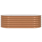 Letto Rialzato Marrone 160 x 80 x 44 cm Acciaio