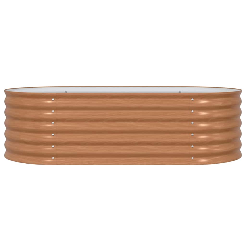 Letto Rialzato Marrone 160 x 80 x 44 cm Acciaio
