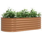 Letto Rialzato Marrone 160 x 80 x 44 cm Acciaio