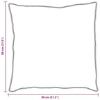 Duvet Invernale con cuscino 2 pcs Bianco Piuma d'anatra