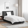 Duvet Estivo con cuscino 2 pcs Bianco Piuma d'anatra