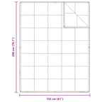 Duvet 2-in-1 con cuscino 2 pcs Bianco Piuma d'anatra