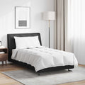 Duvet 2-in-1 con cuscino 2 pcs Bianco Piuma d'anatra