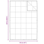 Duvet 2-in-1 con cuscino 2 pcs Bianco Piuma d'anatra