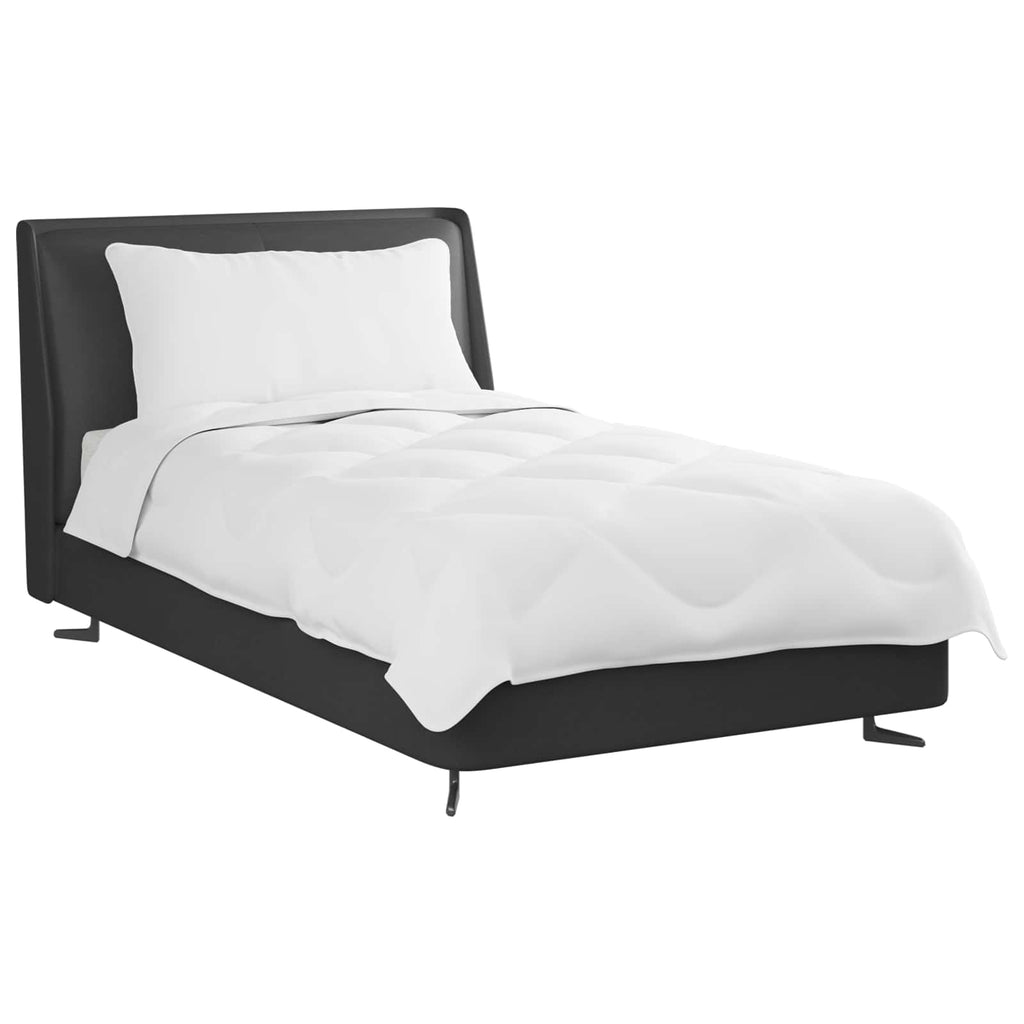 Duvet Estivo con cuscino 2 pcs Bianco Microfibra