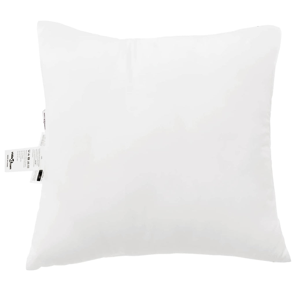 Piumone con cuscino 2 pcs Bianco Microfibra