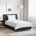 Piumone con cuscino 2 pcs Bianco Microfibra