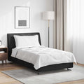 Piumone con cuscino 2 pcs Bianco Microfibra