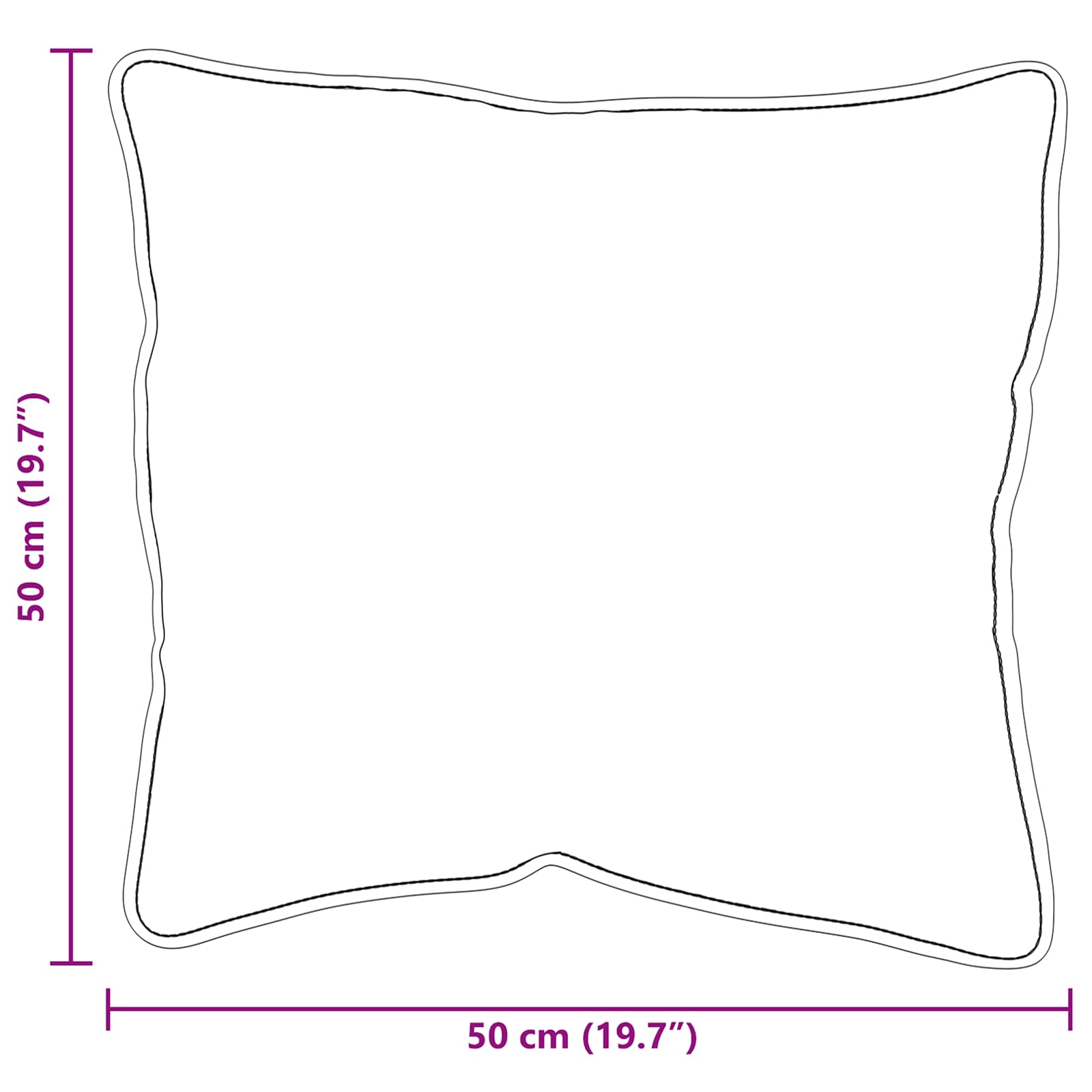 Piumone con cuscino 2 pcs Bianco Microfibra
