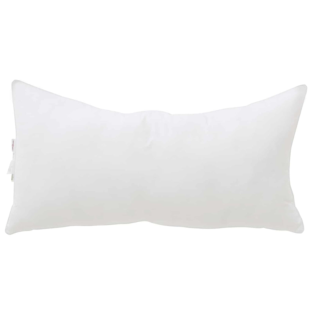 Piumone con cuscino 2 pcs Bianco Microfibra