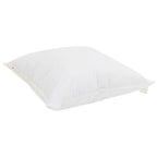 Piumone con cuscino 2 pcs Bianco Microfibra