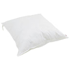Piumone con cuscino 2 pcs Bianco Microfibra