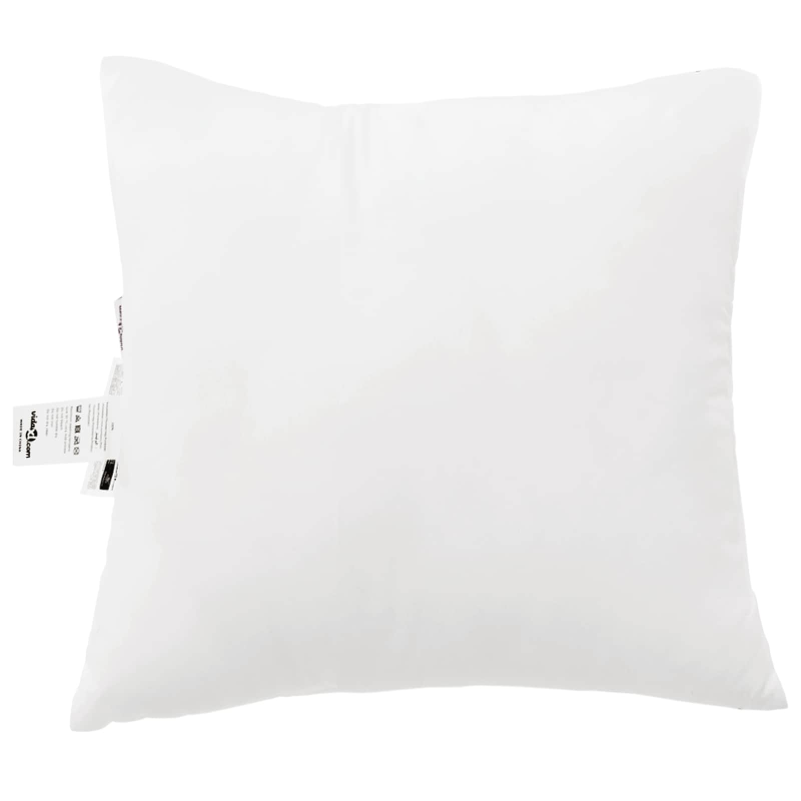Set di Piumoni con cuscino 2 pcs Bianco Microfibra