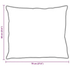 Set di Piumoni con cuscino 2 pcs Bianco Microfibra