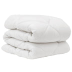 Set di Piumoni con cuscino 2 pcs Bianco Microfibra