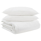 Set di Piumoni con cuscino 3 pcs Bianco Piuma d'anatra