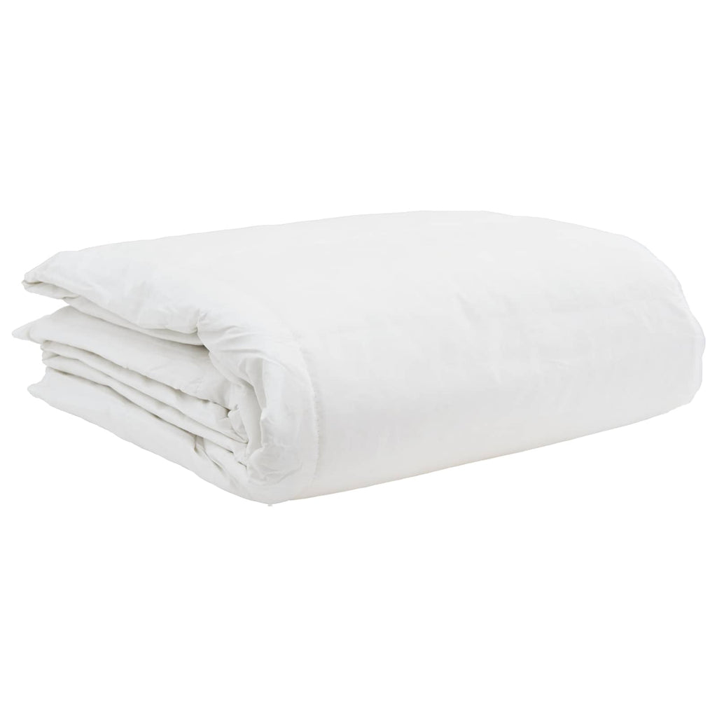 Set di Piumoni con cuscino 3 pcs Bianco Piuma d'anatra