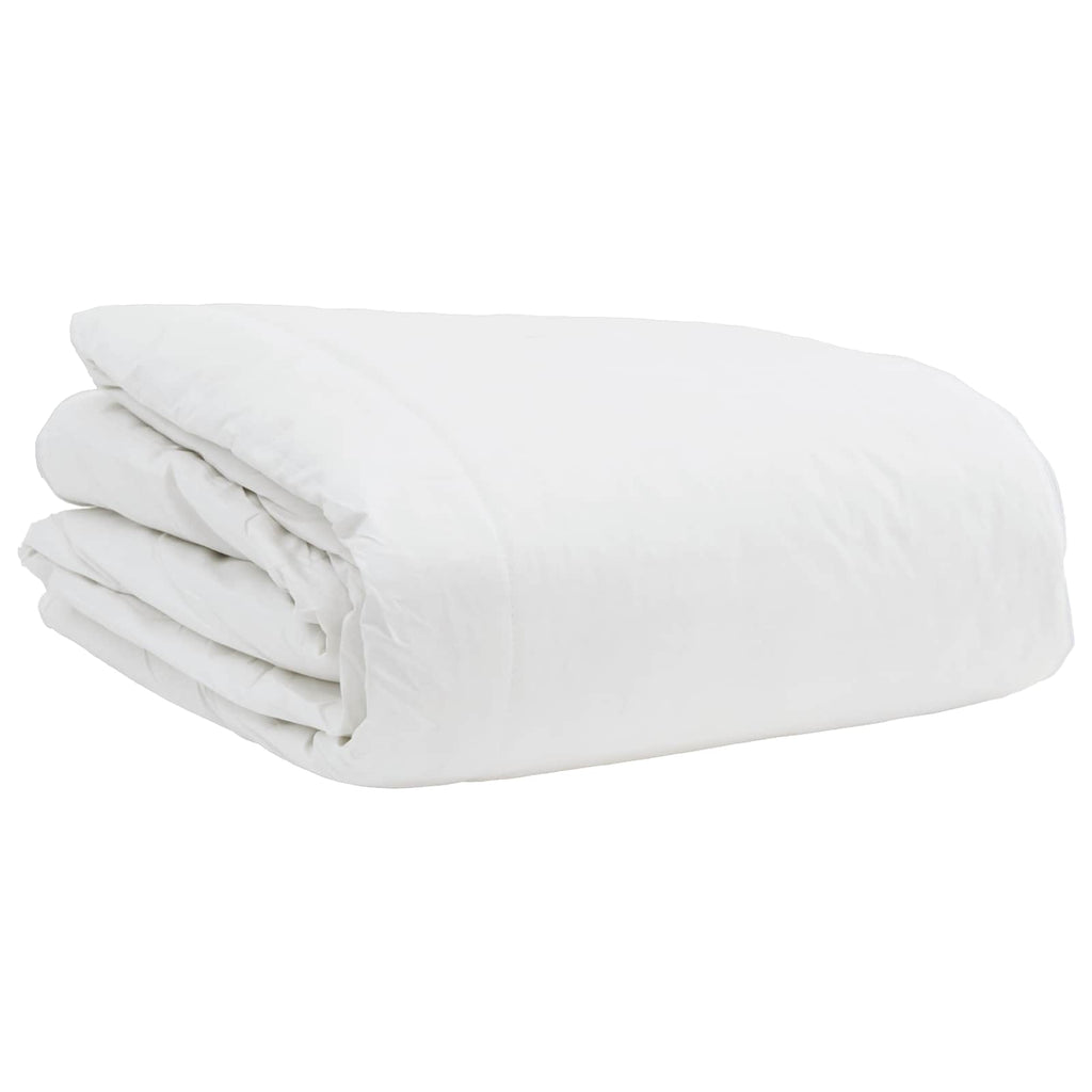 Set di Piumoni con cuscino 3 pcs Bianco Piuma d'anatra