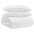 Set di Piumoni con cuscino 3 pcs Bianco Piuma d'anatra