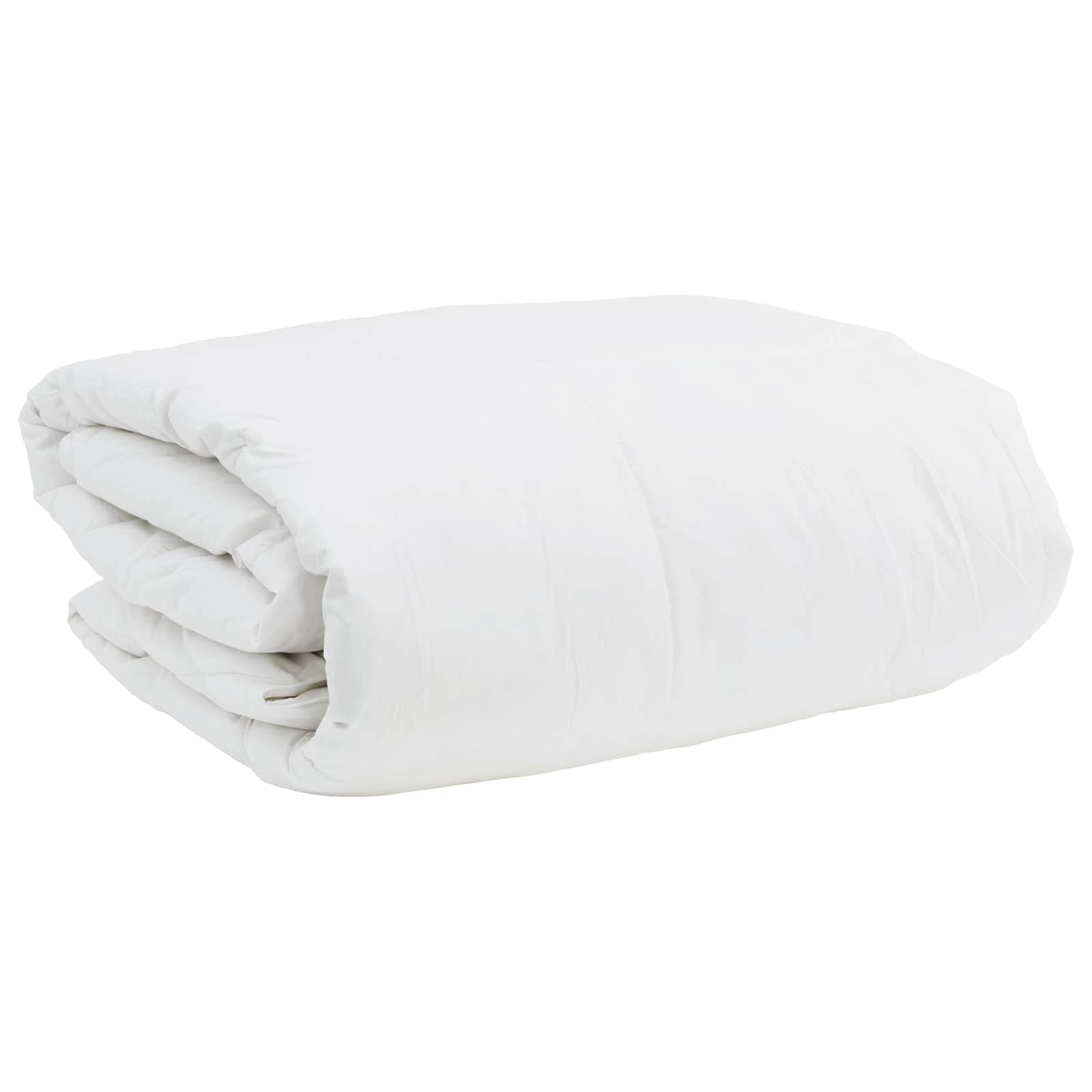 Set di Piumoni con cuscino 3 pcs Bianco Piuma d'anatra