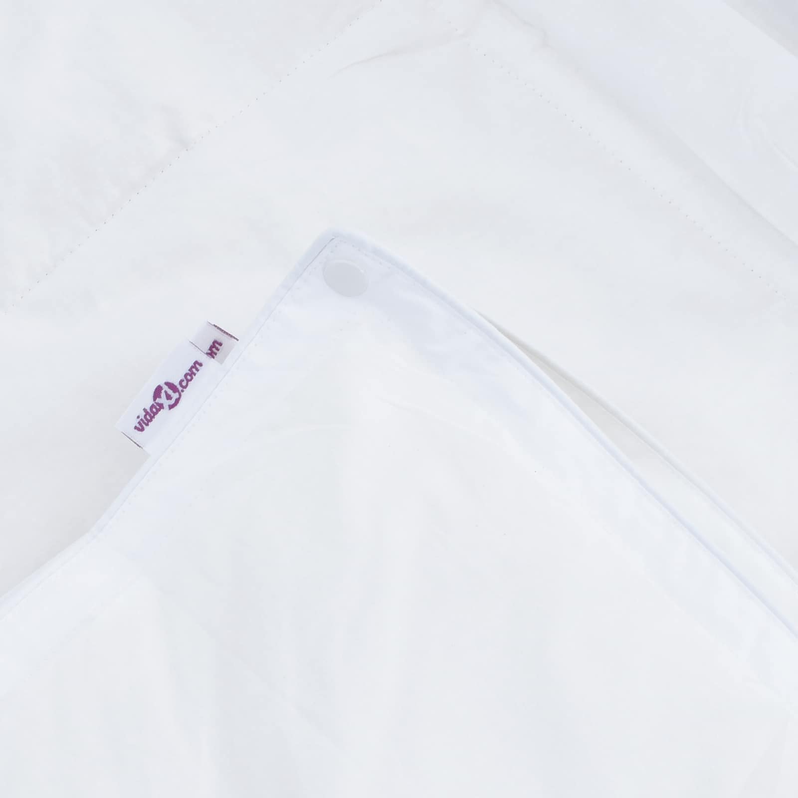 Set di Piumoni con cuscino 3 pcs Bianco Piuma d'anatra