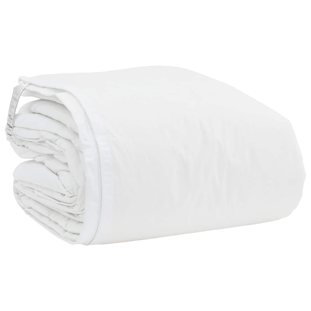 Set di Piumoni con cuscino 3 pcs Bianco Piuma d'anatra