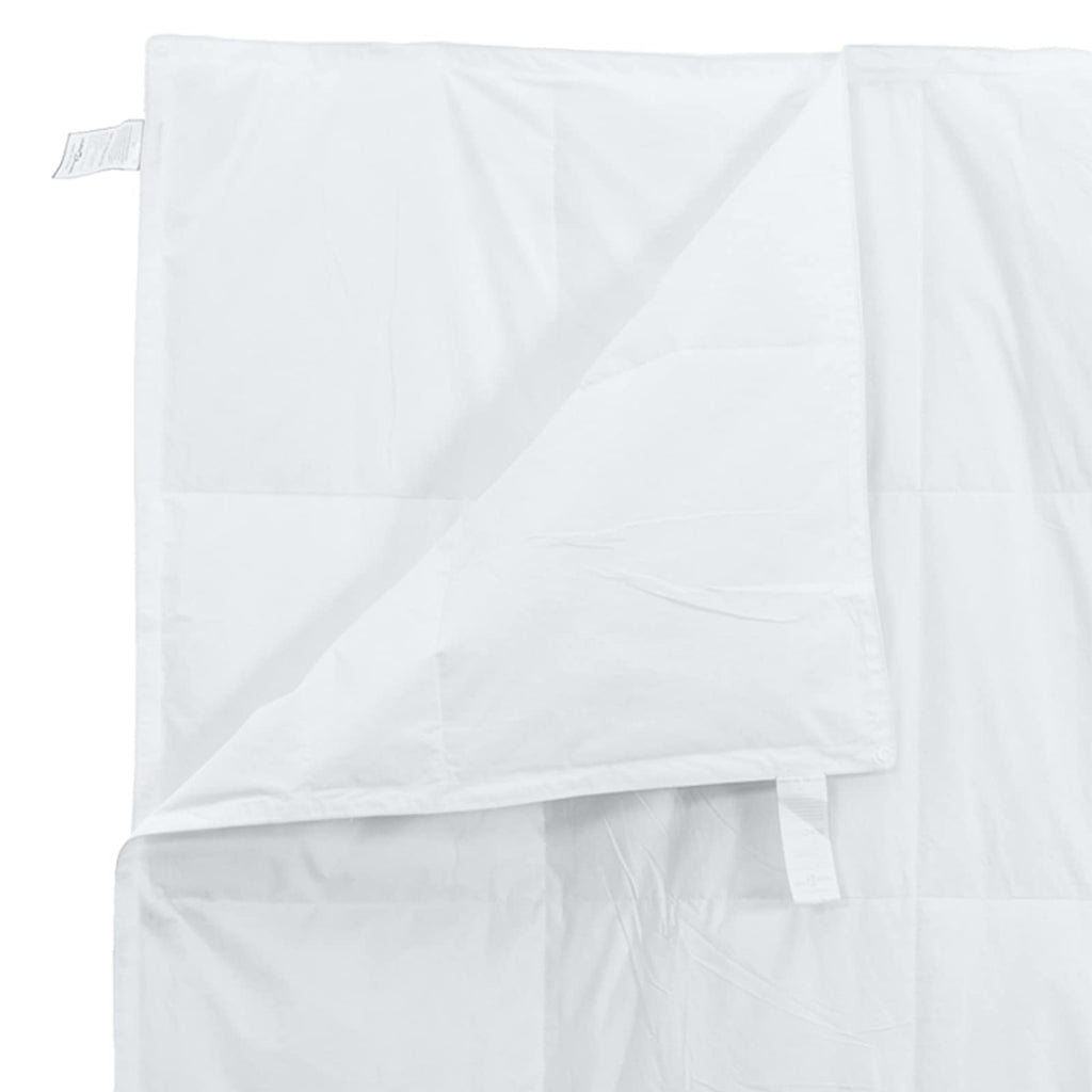 Set di Piumoni con cuscino 3 pcs Bianco Piuma d'anatra