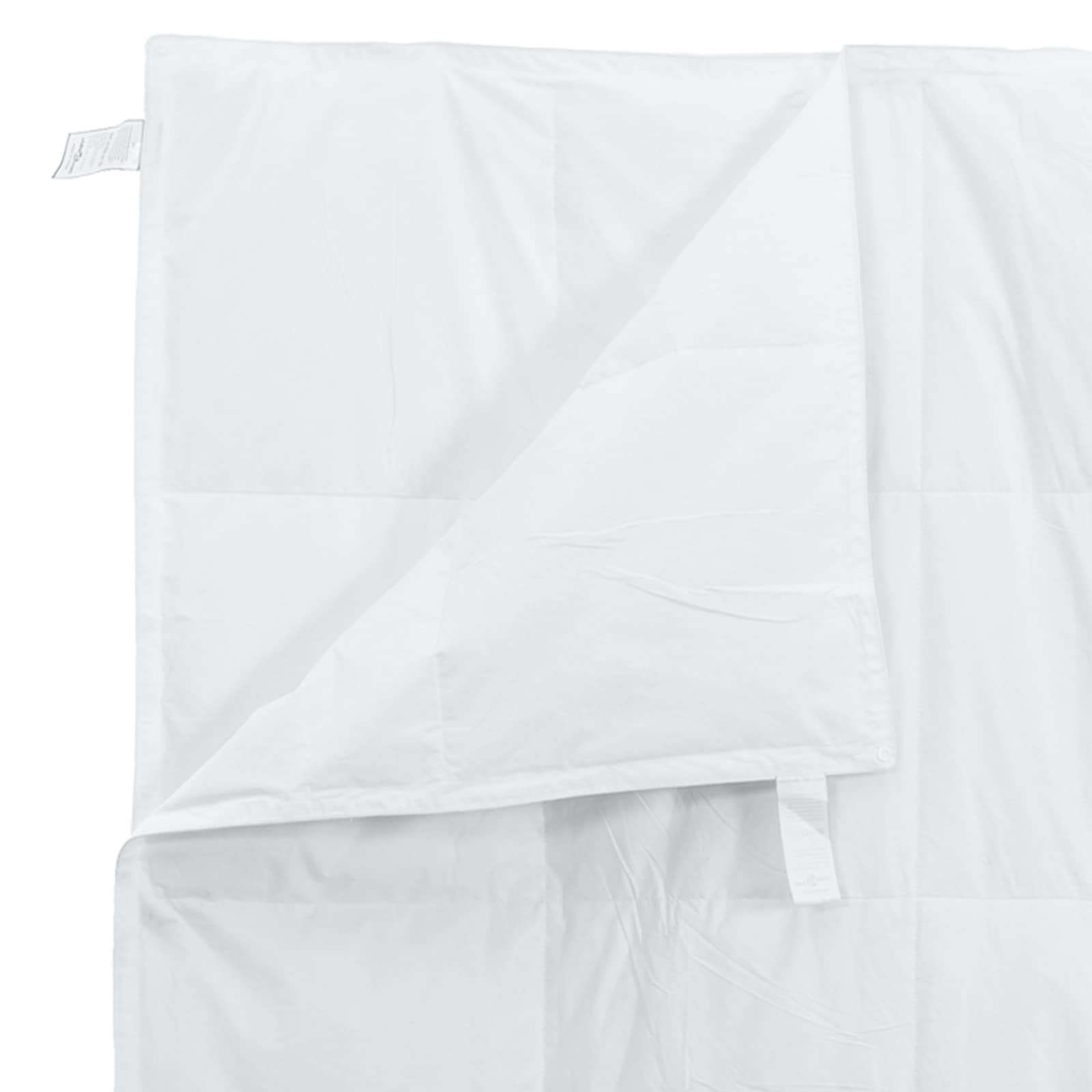 Set di Piumoni con cuscino 3 pcs Bianco Piuma d'anatra