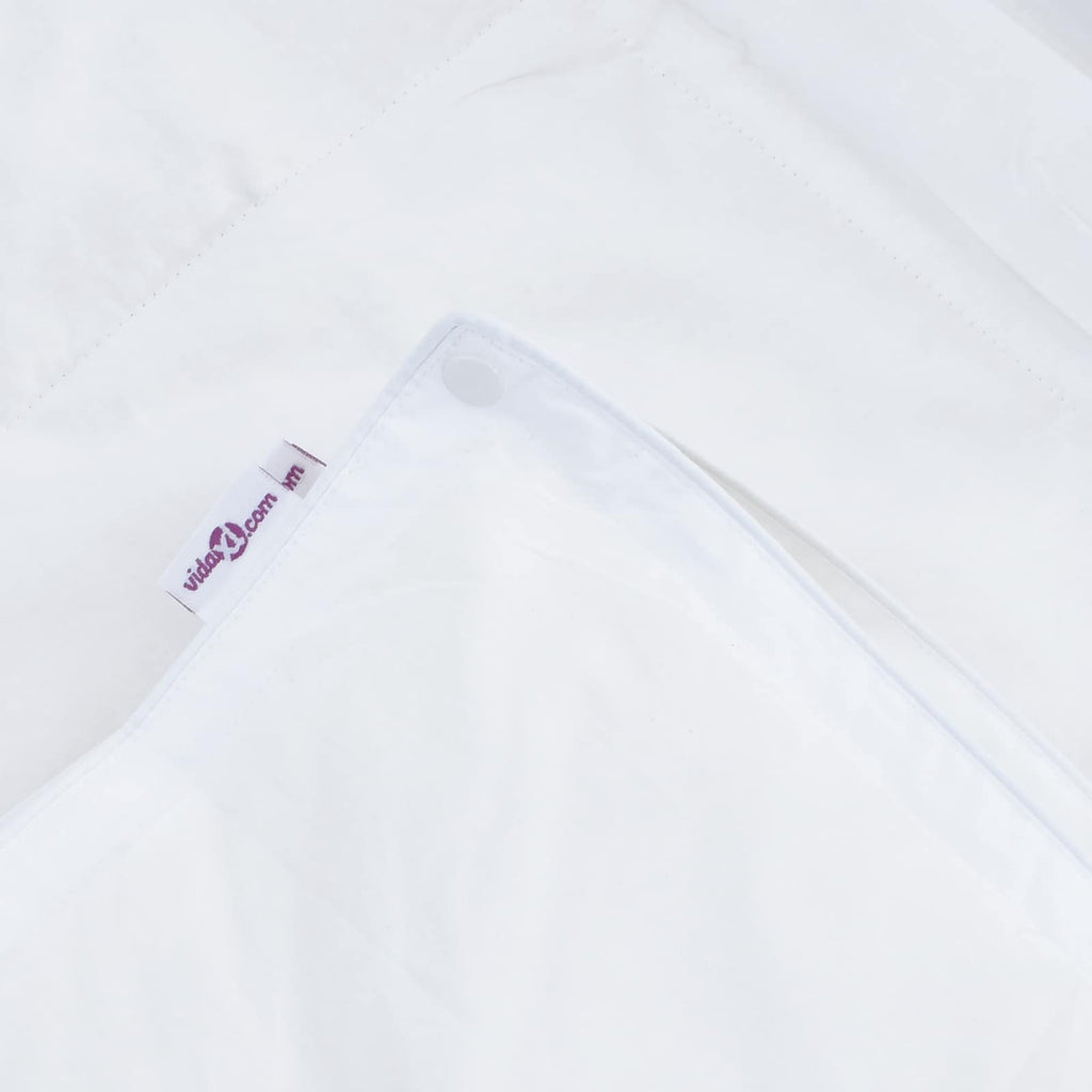 Set di Piumoni con cuscino 3 pcs Bianco Piuma d'anatra