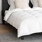 Set di Piumoni con cuscino 3 pcs Bianco Piuma d'anatra