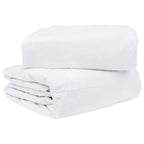 Set di Piumoni con cuscino 3 pcs Bianco Piuma d'anatra