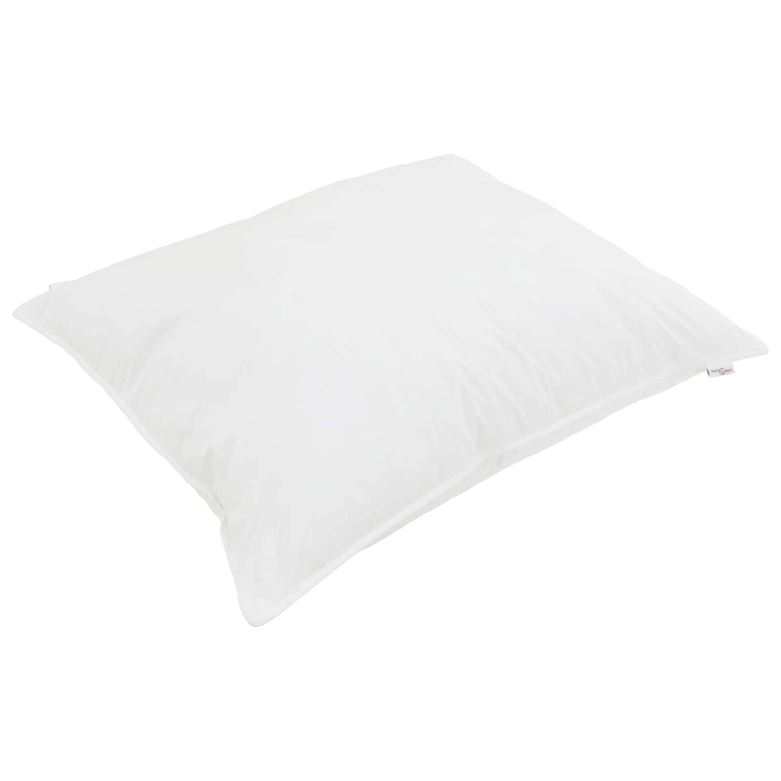 Piumone con cuscino 3 pcs Bianco Microfibra