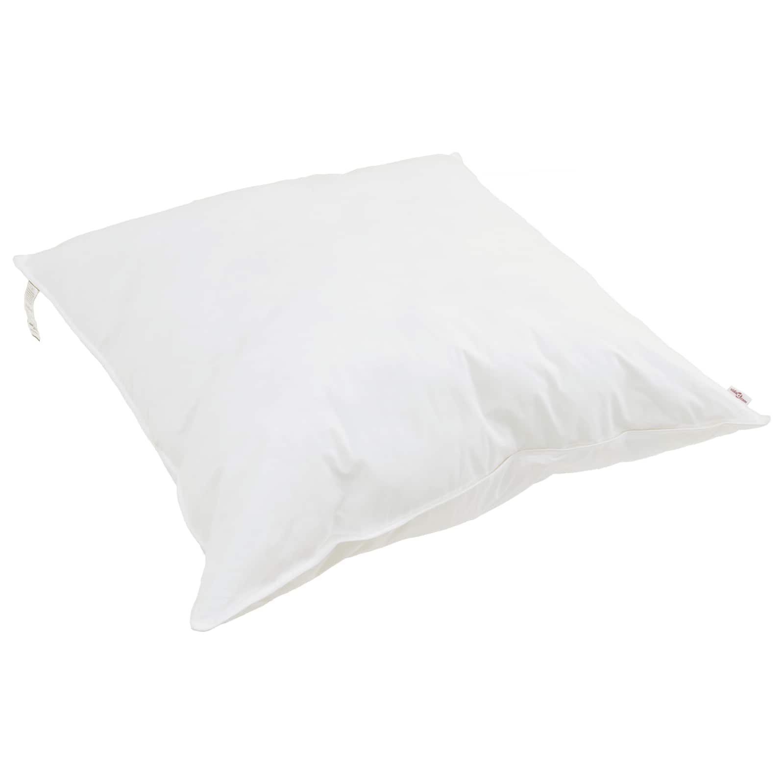 Piumone con cuscino 3 pcs Bianco Microfibra